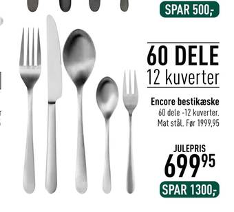 Imerco Encore bestikæske tilbud