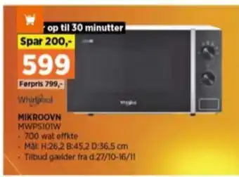 Power Whirlpool mikroovn tilbud