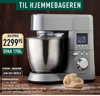 Imerco Cook & baker køkkenmaskine tilbud