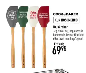 Imerco Cook & baker dejskraber tilbud