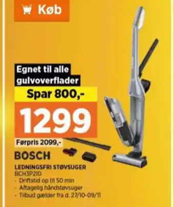 Power Bosch støvsuger tilbud