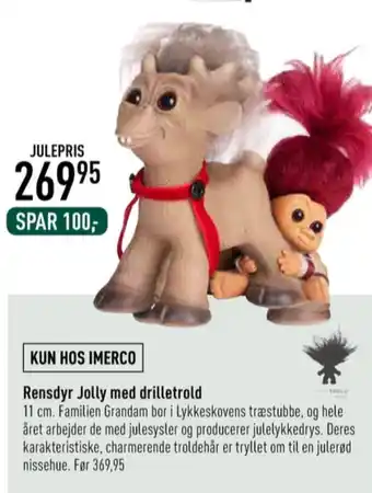 Imerco Lykketrolden julepynt tilbud