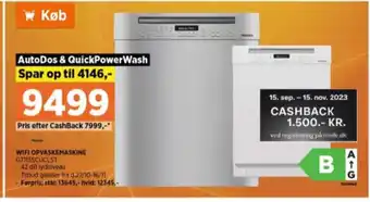Power Miele opvaskemaskine tilbud