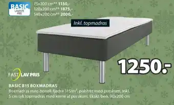 JYSK Ukendt boxmadras tilbud