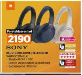 Power Sony headset tilbud