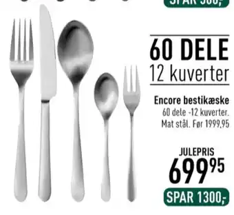 Imerco Encore bestik tilbud