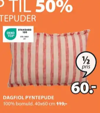 JYSK Ukendt puder tilbud