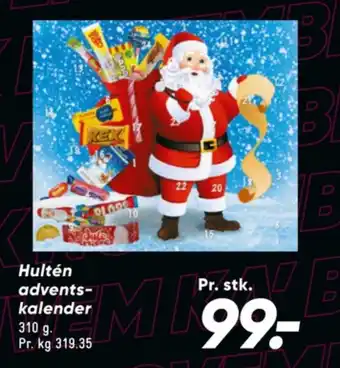 Bilka Hultén julekalender tilbud