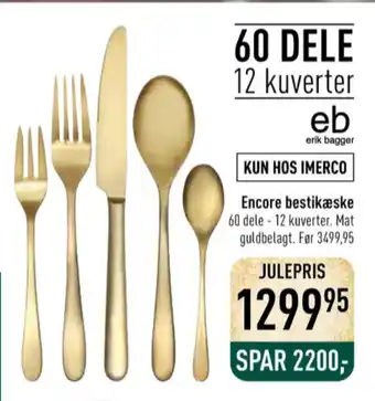 Imerco Encore bestik tilbud