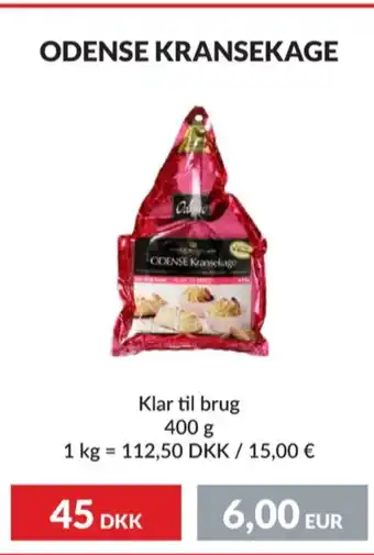 Nielsen's Discount Odense kransekagemasse tilbud