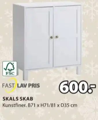 JYSK Ukendt skab tilbud