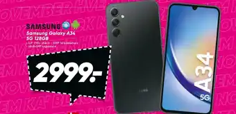 Bilka Galaxy a34 mobiltelefon tilbud