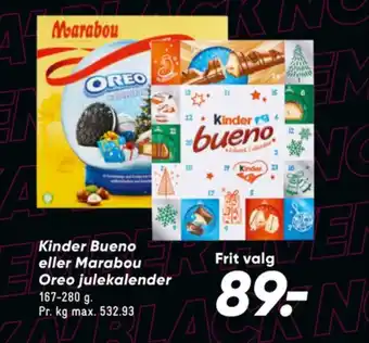 Bilka Oreo julekalender tilbud