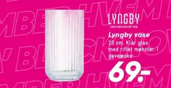 Bilka Lyngby porcelæn vase tilbud