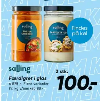 Bilka Salling tarteletfyld tilbud