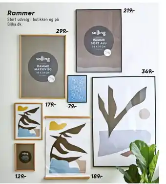 Bilka Salling billedramme tilbud