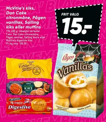 Bilka Vanillas kager tilbud