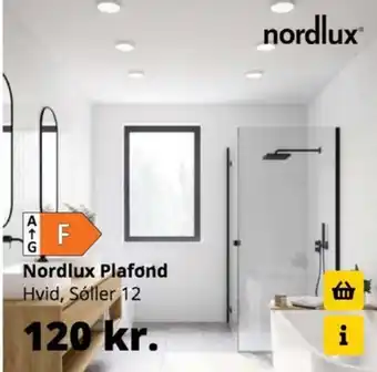 10-4 Byggecenter Nordlux Plafond Hvid, Sóller 12 tilbud