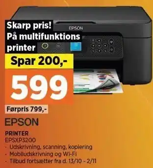Power Epson printer tilbud