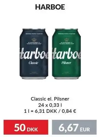 Nielsen's Discount Harboe classic el. pilsner tilbud