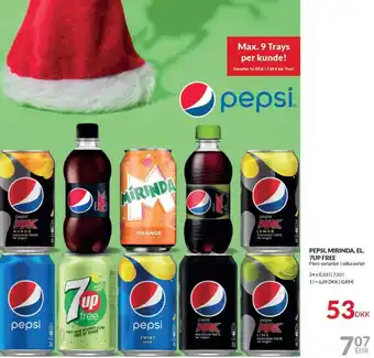 Nielsen's Discount Pepsi, mirinda, el. 7up free tilbud