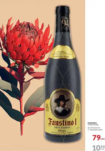 Nielsen's Discount Faustino i gran reserva rioja tilbud