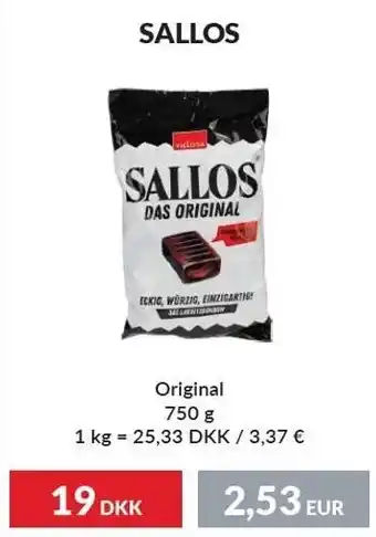 Nielsen's Discount Sallos original tilbud