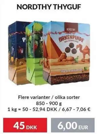 Nielsen's Discount Nordthy thyguf flere varianter tilbud