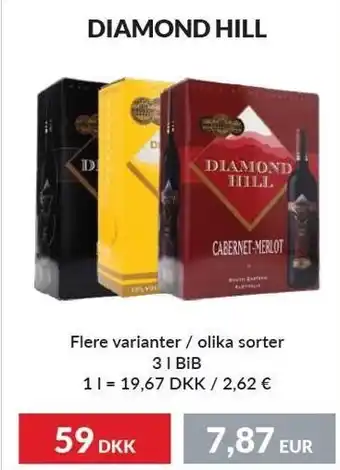 Nielsen's Discount Diamond hill flere varianter tilbud