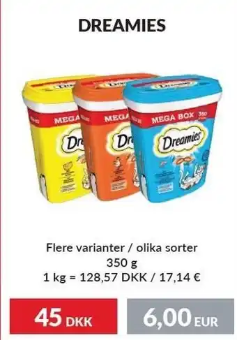 Nielsen's Discount Dreamies flere varianter tilbud
