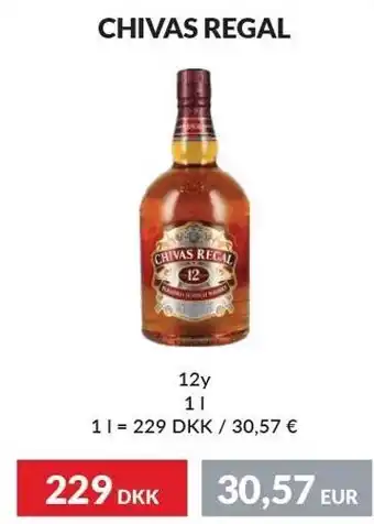 Nielsen's Discount Chivas regal 12y tilbud