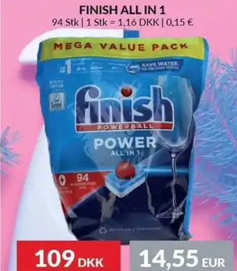 Nielsen's Discount Finish all in 1 tilbud