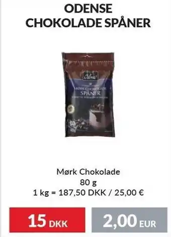 Nielsen's Discount Odense chokolade spåner tilbud