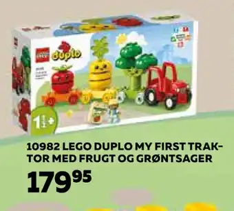 10982 lego duplo my first trak- tor med frugt og grøntsager