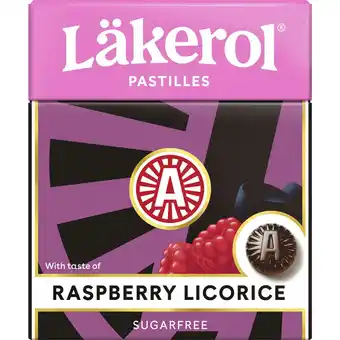 Läkerol - 2 x läkerol lakrids m. hindbær