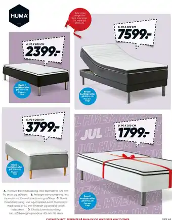 Bilka Huma boxmadras tilbud