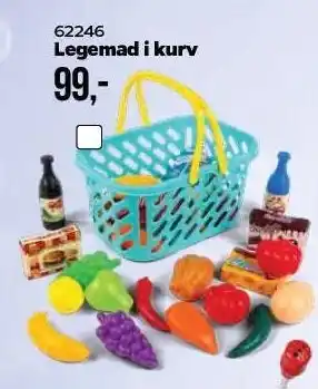 Legemad i kurv