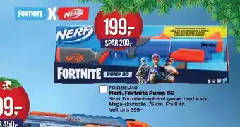 Nerf, fortnite pump sg