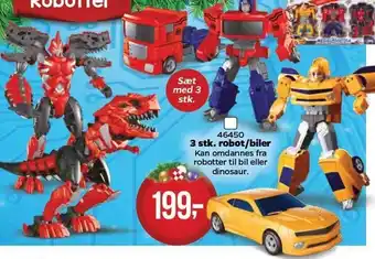 MID Hobby 3 stk. robot/biler tilbud