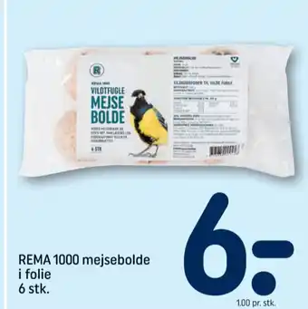REMA 1000 Rema 1000 mejsebolde tilbud