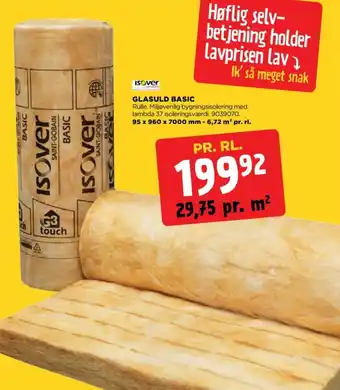 jem & fix Isover isolering tilbud