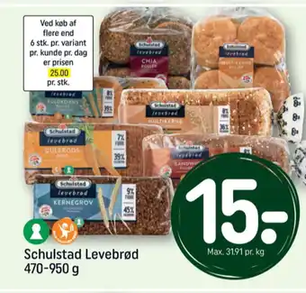 REMA 1000 Levebrød kernegrov rugbrød tilbud