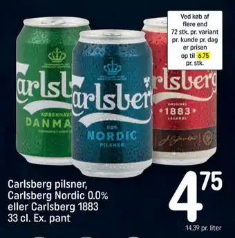 REMA 1000 Pilsner øl tilbud