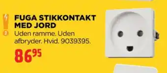 jem & fix Fuga stikkontakt tilbud