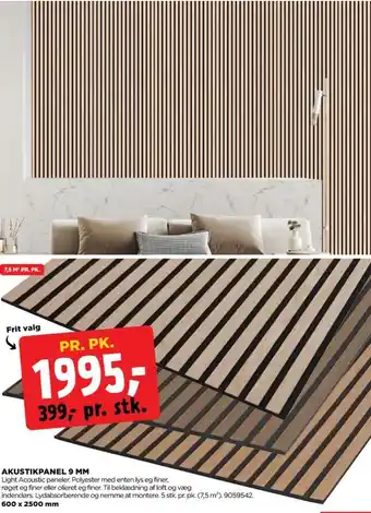 jem & fix Ukendt akustikpanel tilbud