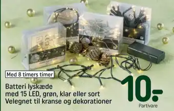 REMA 1000 Ukendt lyskæder tilbud