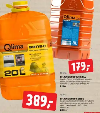 jem & fix Qlima kaminovnsbrændstof tilbud