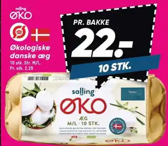 Bilka Økologiske danske æg tilbud