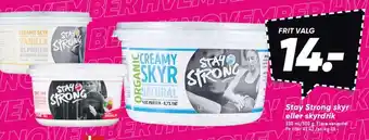 Bilka Stay Strong skyr eller skyrdrik tilbud