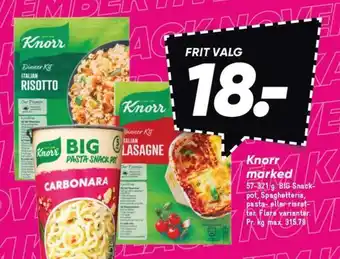 Bilka Knorr marked tilbud